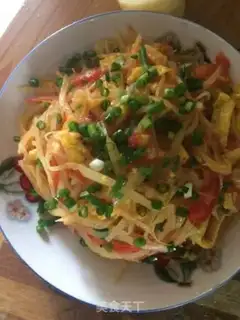 Make Potato egg silk step 0