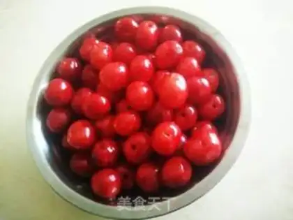 Make Cherry jam step 1