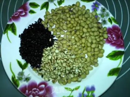Make Black rice soy step 0