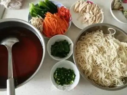 Make Cold noodles step 5