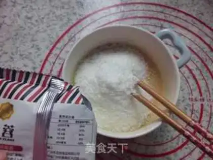 Make Coconut hand tore bread step 2