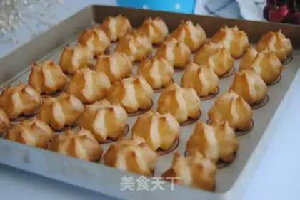 Make Cherry cream puff step 11