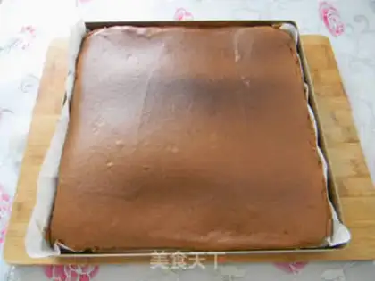 Make Green bean cake step 10