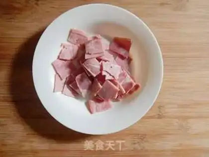 Make Bacon pasta step 1