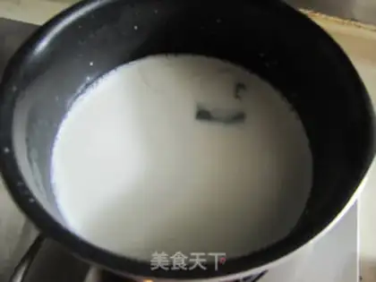 Make Milk, white and cold step 6