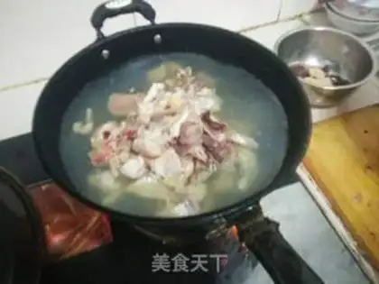 Make Iron clams and chickens step 0