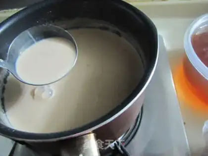 Make Milk, white and cold step 8