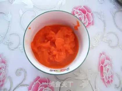 Make Coconut carrot snack step 1