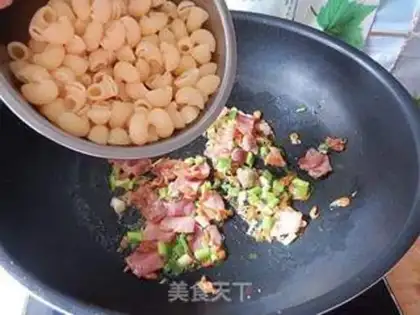 Make Bacon pasta step 8