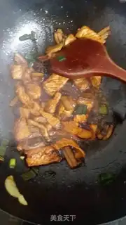 Make Garlic fried meat step 4