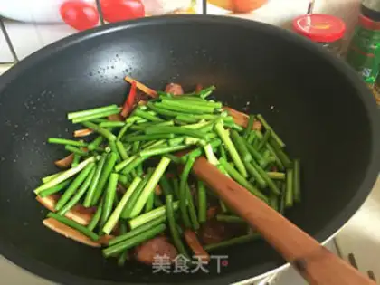 Make Garlic fried sausage step 9