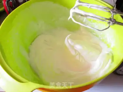 Make Spinach cup and cream cake step 5