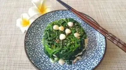 Make Almond spinach step 5