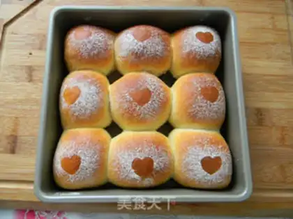 Make A soft cream bun step 7