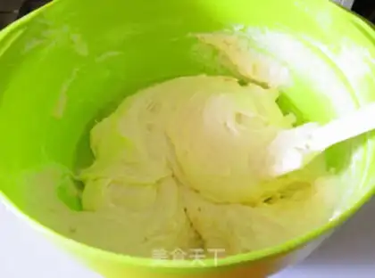 Make Spinach cup and cream cake step 9