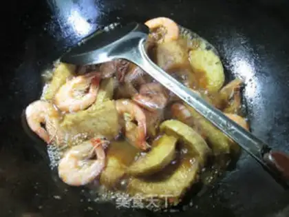 Make Shrimp roasting a sour chicken step 9