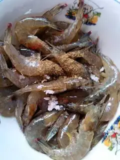 Make Socked shrimp step 2