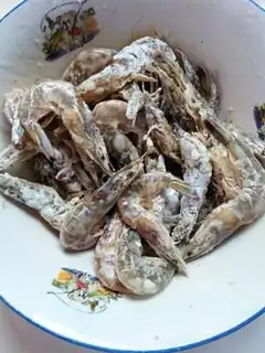 Make Socked shrimp step 4