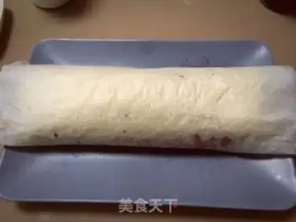 Make Tea blueberry Swiss roll step 6