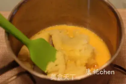 Make The durian puff step 4