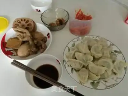 Make Pork greasy dumplings step 9