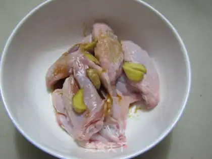 Make Curry chicken wings step 0