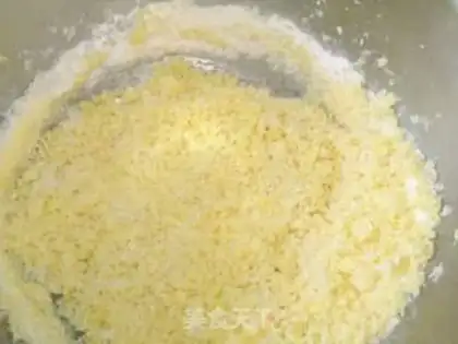 Make Gold coconut ball step 8