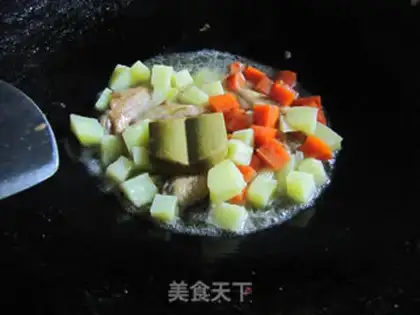 Make Curry chicken wings step 6