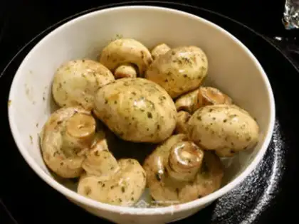Make Vanilla toaster mushrooms step 2