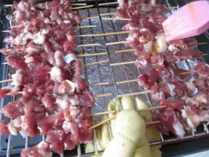 Make The lamb string step 8