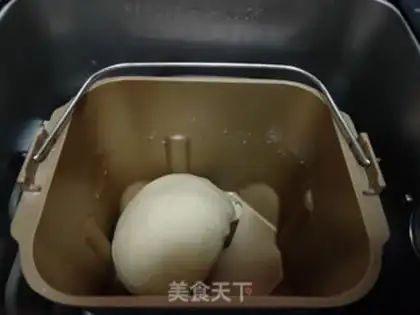 Make caterpillar bread step 1