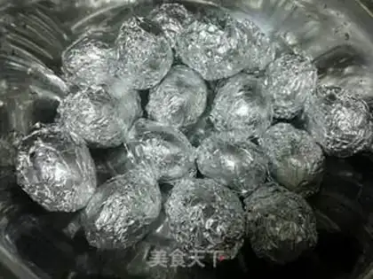Make Gold rice eggs step 3