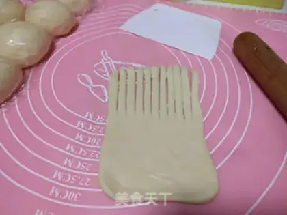 Make caterpillar bread step 8