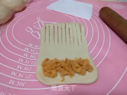 Make caterpillar bread step 9