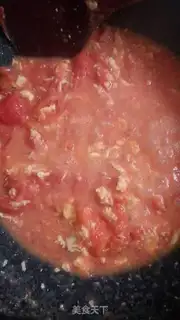Make Tomato fried eggs step 7