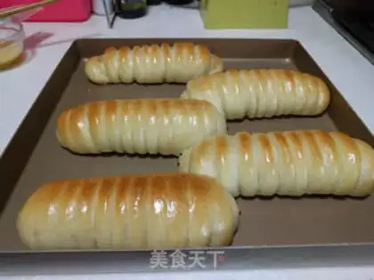 Make caterpillar bread step 16