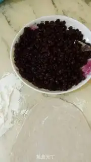 Make Red bean lasagna step 1