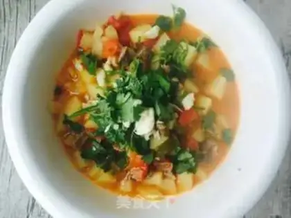 Make Tomato potato stew step 2