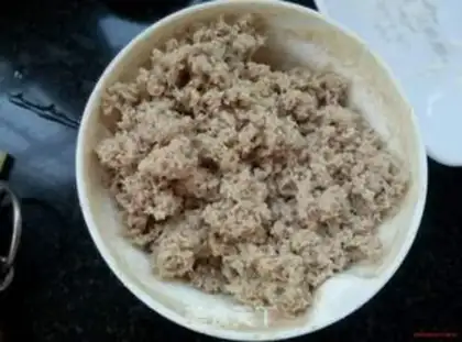 Make Potato loaf step 1