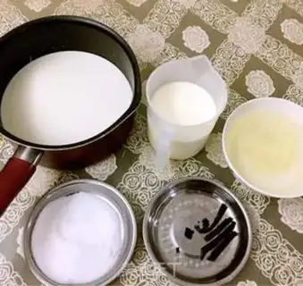 Make A blueberry vanilla cream step 0