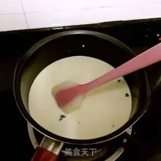 Make A blueberry vanilla cream step 2