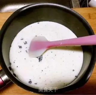 Make A blueberry vanilla cream step 3