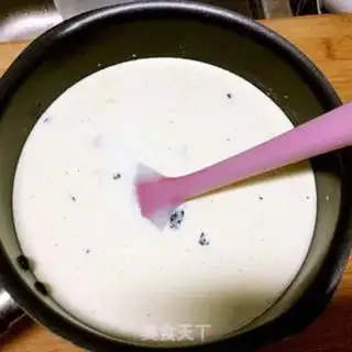 Make A blueberry vanilla cream step 4