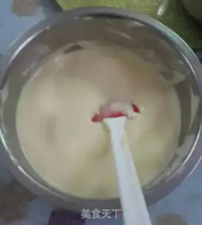 Make Heart-shaped cotton cake step 8