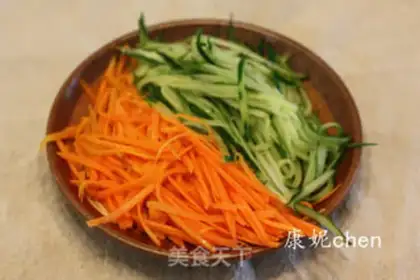 Make Cold bean noodles step 7