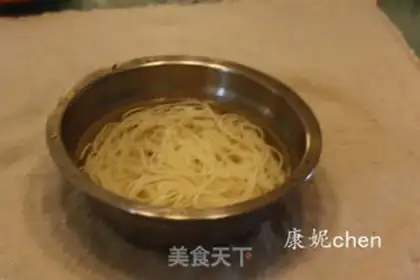 Make Cold bean noodles step 11