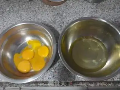 Make Steam butter cake step 1
