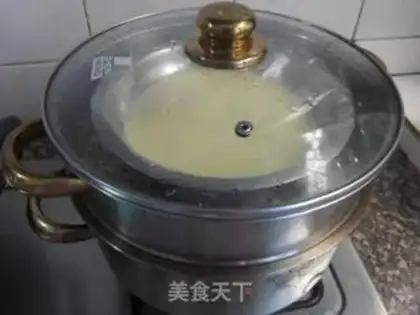 Make Steam butter cake step 6