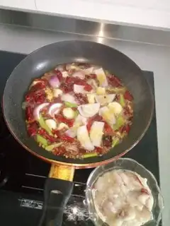 Make Spicy fish step 6