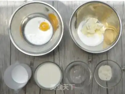 Make Rainbow yogurt cheesecake step 1